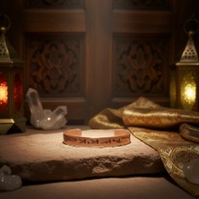 Home Göktürkçe "türk" Yazılı Saf Bakır Runik Sembollü Iskandinav Tasarım Ayarlanabilir Kelepçe Bileklik