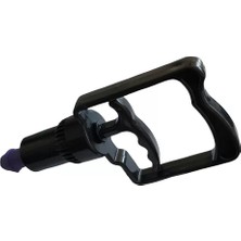 Uravas Store Hacamat Pompa 4 Parmak Siyah