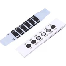 Uravas Store SN-24936 Yapışkanlı Şerit Bebek Alın Ateş Ölçer