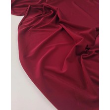Kumaş Parça Bordo Renk Jarse Kumaş En: 140 cm