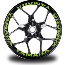 Yamaha Yazılı 16LI Jant Içi Yazı Sticker Etiket