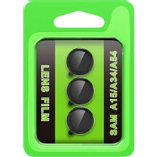 Uravas Store Galaxy A15 4g Raze Metal Kamera Lens - Siyah