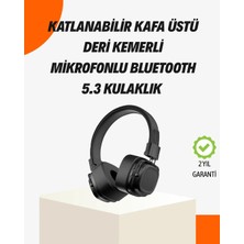 Uravas Store Kristal Netliğinde Ses Güçlü Baslı Kablosuz Kulak Üstü