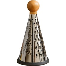 Delixa Saplı Rende – Paslanmaz , 4 Yüzlü Çok Fonksiyonlu Mutfak Rendesi, Dayanıklı Ergonomik , 27,5 cm Büyü