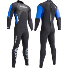 Delixa Cressi Morea Erkek - Neopren Kıyafet 3 mm Tüm Su Sporları Için, /mavi/gümüş, Xl/5