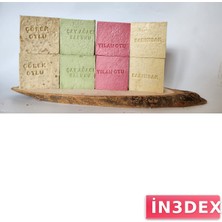 İn3dex Doğal Bitkisel Sabun Seti 8'li Cilt ve Saç Bakımı