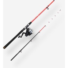 Decathlon Tekne Olta Takımı - Balıkçılık - 210 cm 40/80 G 4000 - Seaboat Light 100