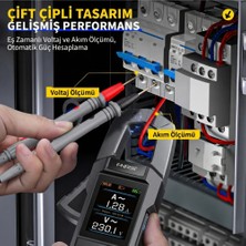 Fnirsi DMC-100 Akım Gerilim Pens Metre | 10000 Sayımlı Dijital True Rms Multimetre
