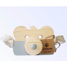 Delixa Websunday Eğitici Ayıcık Makinesi, Askılı Şirin Kamera, Montessori , Bebek Oyuncakları, Hayvan Oyunc