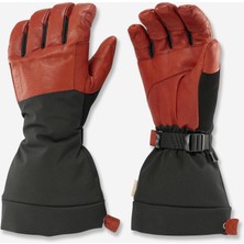 Decathlon Yetişkin Freeride Kayak Eldiveni - Kahverengi / Siyah