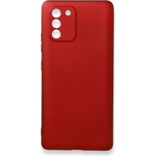Uravas Store Galaxy A91 / S10 Lite Kılıf First Silikon - Bordo