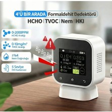 Fnirsi Sfd-02 4in1 Dokunmatik Hava Kalitesi Ölçüm Cihazı