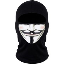 Delixa Unisex Çok Desenli Balaklava Yüz Maskesi - Motosiklet, Kayak, Kış Sporları Için Nefes Alabilir Esnek