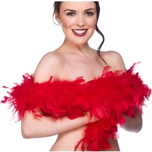 Uravas Store 2 Metre Boa Tüy Otriş - Kırmızı