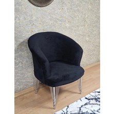 Sevinç Mobilya Tekli Teddy Krom Kaplama Telli Ayak Çay Seti Koltuk Tekli Berjer , Balkon, Salon, Ofis