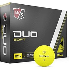 Delixa Wılson Staff Yumuşak Golf Topları - 12' , Sarı