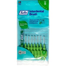 Delixa Tepe 0.8 mm - Yeşil Diş Arayüz Fırçası (1x 6 Adet)