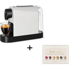 Tefal Kapsül Kahve Makinesi Tchıbo Pure + Wh + 6X10 Capsules 15.00 Bar, 800.00 Ml, Beyaz
