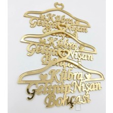 Güven Pleksi Isimli Nişan Bohçası Etiket Kendinden Yapışkanlı