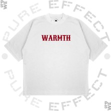 Pure Effect Unisex Oversize Divine Warmth Baskılı Boxy Fit Kalın Kumaşlı T-Shirt