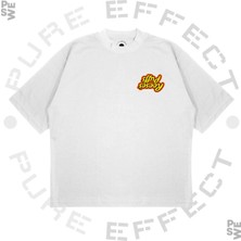 Pure Effect Unisex Oversize Reese's Cactus Baskılı Boxy Fit Kalın Kumaşlı T-Shirt