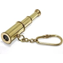 Zemira Pirinç Dürbünlü Anahtarlık 2114A