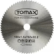 Zemira Ağaç Daire Testeresi (Elmassız) 180X1,5 70Z