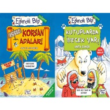 Eğlenceli Bilgi Yayınları Issız Korsan Adaları ve Kutuplarda Inecek Var (Anita Ganeri)