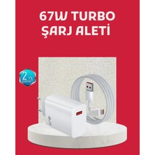 Zemira 67 Watt Turbo Şarj Motorola G30 G50 G60 G82 Uyumlu