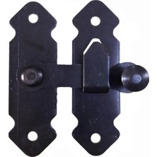 Uravas Store Fransız Kilidi Bahçe Kapısı Mandalı Siyah