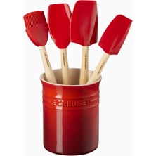 Le Creuset Craft 5’li Mutfak Aleti Seti Standlı