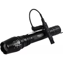 Zemira Ps-90 Cree T6 LED Cı Şarjlı El Feneri