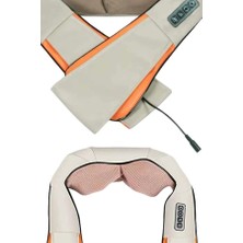 Zemira Rahatlatıcı Ovmalı Isıtmalı Boyun Bel Omuz Sırt Masaj Aleti Masaj