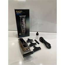 Zemira Rado RD-3710 T Sıfır Kesim LCD Ekran Şarjlı Tıraş Makinesi