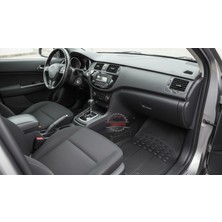 REIHMANN Honda Zr-V  2022-2023-2024-2025 Oto Paspas 5 Parça Siyah Kesilebilir Kaymaz Taban Pvc Araç Paspas Seti Yerli Üretim