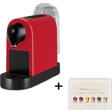 Tefal Kapsül Kahve Makinesi Tchıbo Pure + Wh + 6X10 Capsules 15.00 Bar, 800.00 Ml, Beyaz