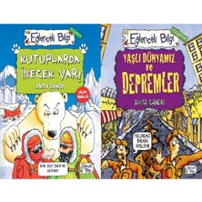 Eğlenceli Bilgi Yayınları Kutuplarda Inecek Var ve Yaşlı Dünyamız ve Depremler (Anita Ganeri)