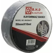 Uravas Store Kaydırmaz Siyah Bant 50 mm x 10 mt