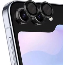 Uravas Store Galaxy Z Flip 5 Valdez Metal Kamera Lens - Siyah