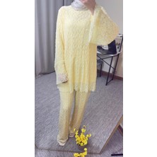 Mabel Giyim Dantel Işlemeli Astarlı Ikili Takım