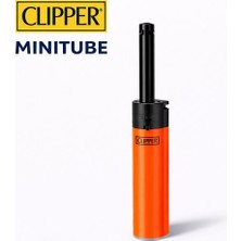CLİPPER Clipper Minitube Uzun Uçlu Çakmak – Yeniden Doldurulabilir Gazlı Mutfak Çakmağı | Mangal, Mum, Ocak Için (Renk Seçenekli / Set)