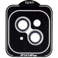 Uravas Store Iphone 14 Pvd Metal Kamera Lens - Gümüş
