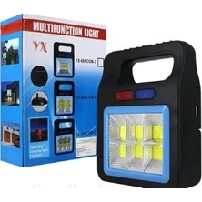 Uravas Store P-605-6 Çakarlı Güçlü Fener Işıldak