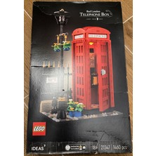 LEGO 21347 Londra Kırmızı Telefon Kulübesi (Kutusu Hasarlıdır)