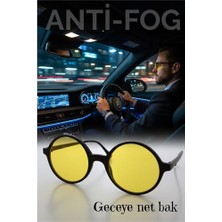 Uravas Store Parlama Önleyici Gece Sürüş Görüş Gözlüğü Sis Far Işık Önleyici Anti-Fog Gözlük