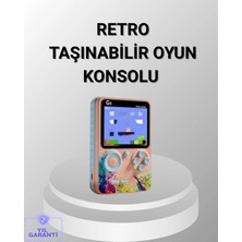 MiraLive Mini Retro Oyun Konsolu 500 Oyunlu 3.0 Inç Ekran ve Şarjlı Batarya