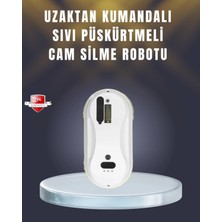 Marsilyan 2800 Pa Güçlü Emişli Akıllı Cam Temizleyici Robot