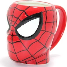 Marsilyan 3D Spiderman Tasarımı Porselen Kupa Bardak ALK4568