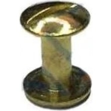 MiraLive Cilt Menü, Katalog, Kartela Vidası, 9 mm - Nikel, 1 Adet