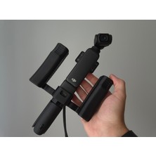 Morphena3D Djı Osmo Pocket 3 Uyumlu Profesyonel Çekim Seti – Ergonomik Stabil Çekim Aparatı – Tripod Bağlantılı